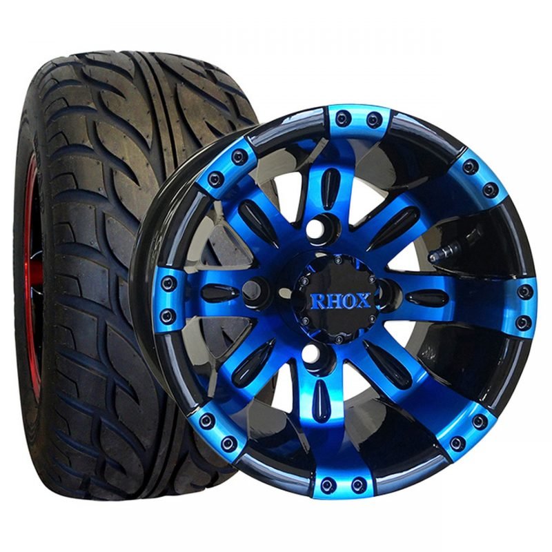 RHOX 20x10R10" Tire (20" Tall, Pre-Mounted)