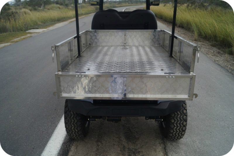 MotoEV Electro Neighborhood Buddy 2 Passenger Utility Deluxe Highriser Street Legal Golf Cart