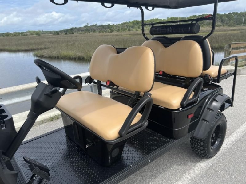 MotoEV Electro Neighborhood Buddy 6 Passenger (Back to Back) Highriser Street Legal Golf Cart