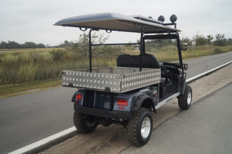 MotoEV Electro Neighborhood Buddy 2 Passenger Utility Deluxe Highriser Street Legal Golf Cart