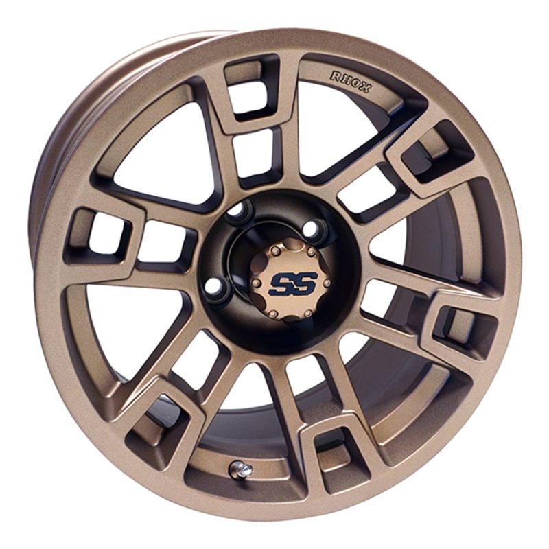 14″ RX391 Halcyon Matte Bronze Golf Cart Wheel – RHOX®