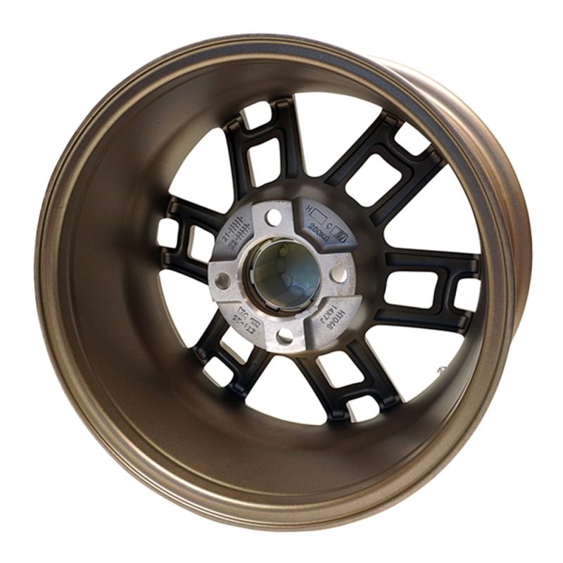 14″ RX391 Halcyon Matte Bronze Golf Cart Wheel – RHOX®